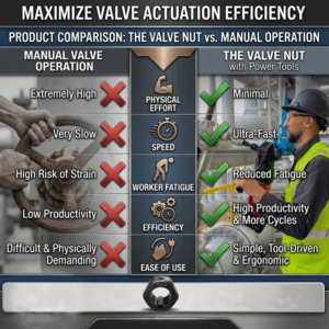 The Valve Nut - 1-3/8" Key'd